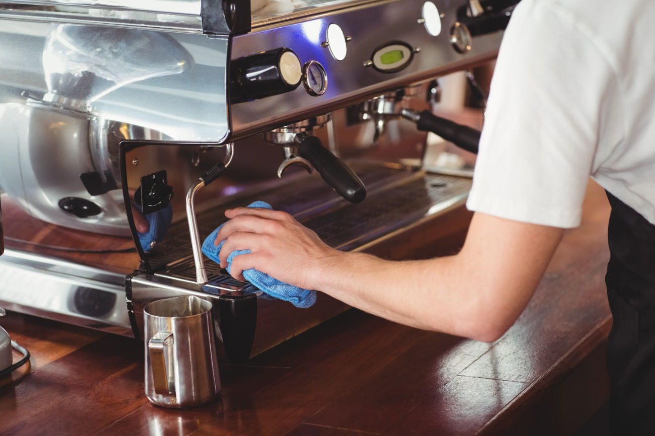 Barista Asciugamano multifunzionali rapidamente essiccanti macchina da caffè Panno di pulizia 